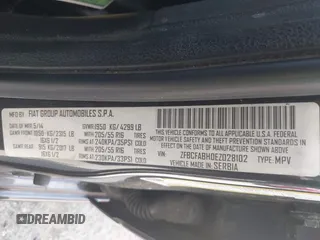 2014 FIAT 500L Easy with VIN ZFBCFABH0EZ028102, listed as a IAAI auction lot 42721149 with 115,137 mi miles and . Bid and sale history available at DreamBid. Image 9.