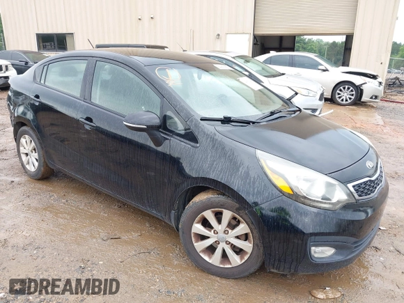 2013 Kia Rio EX with VIN KNADN4A3XD6239977, listed as a IAAI auction lot 42265924 with 117,114 mi miles and . Bid and sale history available at DreamBid. Image 1.