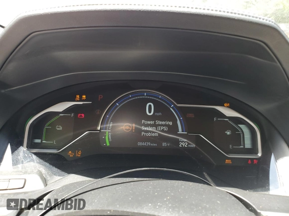 2018 Honda Clarity Touring z VIN JHMZC5F38JC000291, wystawiony jako Copart lot #57334545 z przebiegiem 84 439 mil mil oraz Szkoda całkowita • Salvage title. Historia ofert i sprzedaży dostępna na DreamBid. Obrazek 9.