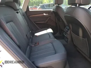 2024 Audi Q5 Premium with VIN WA1ABAFY2R2150639, listed as a Copart auction lot 57469535 with 6,557 mi miles and Salvage title. Bid and sale history available at DreamBid. Image 11.