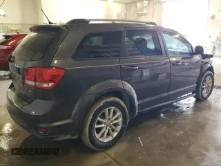 2017 Dodge Journey SXT with VIN 3C4PDCBB8HT587176, listed as a Copart auction lot 43321945 with 145,018 mi miles and Salvage Title. Bid and sale history available at DreamBid. Image 3.