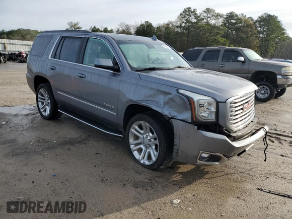 2020 GMC Yukon SLT with VIN 1GKS1BKC8LR112414, listed as a Copart auction lot 86564464 with 63,454 mi miles and Salvage Title. Bid and sale history available at DreamBid. Image 4.