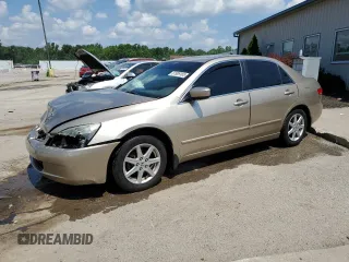 2003 Honda Accord EX with VIN 1HGCM665X3A024667, listed as a Copart auction lot 61909185 with 158,943 mi miles and Non repairable. Bid and sale history available at DreamBid. Image 1.