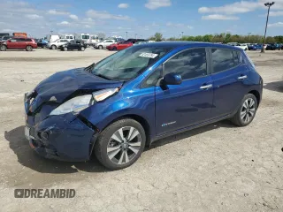2016 Nissan LEAF SV with VIN 1N4BZ0CP4GC309783, listed as a Copart auction lot 52469784 with 0 mi miles and Non Repairable. Bid and sale history available at carsss.com. Image 1.