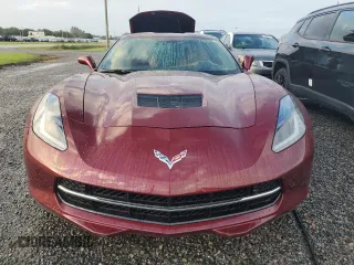 2018 Chevrolet Corvette 2LT with VIN 1G1YD2D79J5105109, listed as a Copart auction lot 74131274 with 13,690 mi miles and Non Repairable. Bid and sale history available at carsss.com. Image 5.