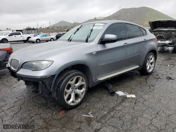 2014 BMW X6 50i with VIN 5UXFG8C56EL593069, listed as a Copart auction lot 41142944 with 89,321 mi miles and Clean Title. Bid and sale history available at carsss.com. Image 1.