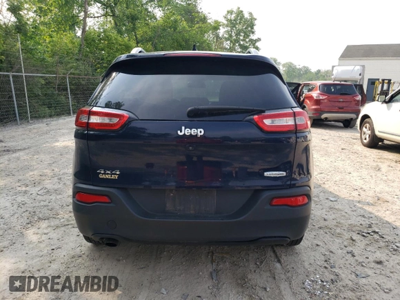 2016 Jeep Cherokee Latitude with VIN 1C4PJMCB9GW112576, listed as a Copart auction lot 58652755 with 121,088 mi miles and Salvage title. Bid and sale history available at DreamBid. Image 6.