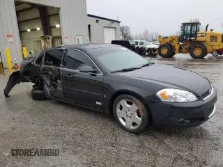 2006 Chevrolet Impala SS with VIN 2G1WD58C469213163, listed as a Copart auction lot 51448895 with 105,899 mi miles and Salvage Title. Bid and sale history available at DreamBid. Image 4.