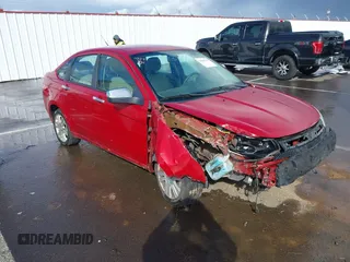2011 Ford Focus SEL with VIN 1FAHP3HN4BW151073, listed as a IAAI auction lot 41820115 with 1 mi miles. Bid and sale history available at carsss.com. Image 1.
