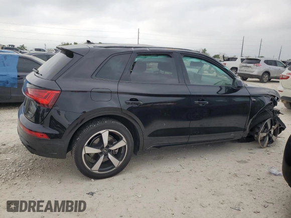 2023 Audi Q5 S line Prestige with VIN WA1FAAFY0P2074280, listed as a Copart auction lot 51370845 with 16,504 mi miles and Clean title. Bid and sale history available at DreamBid. Image 3.
