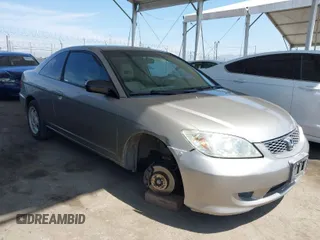 2004 Honda Civic LX with VIN 1HGEM22524L047504, listed as a IAAI auction lot 41990812 with 166,270 mi miles. Bid and sale history available at carsss.com. Image 1.