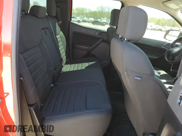 2022 Ford Ranger XL with VIN 1FTER4FH3NLD28261, listed as a Copart auction lot 52878795 with 20,013 mi miles and Salvage title. Bid and sale history available at DreamBid. Image 10.