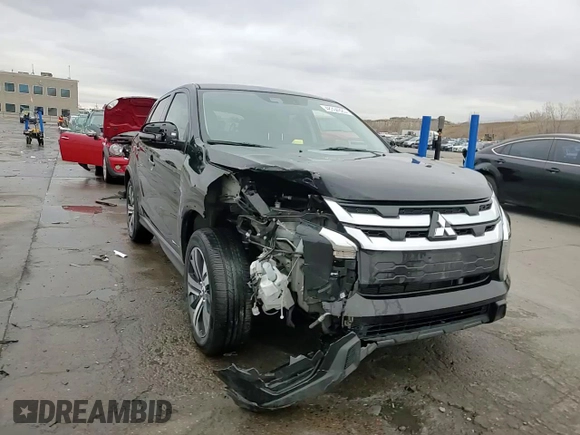 2022 Mitsubishi Outlander ES with VIN JA4ARUAU5NU008396, listed as a Copart auction lot 48394925 with 59,230 mi miles and Salvage title. Bid and sale history available at DreamBid. Image 15.