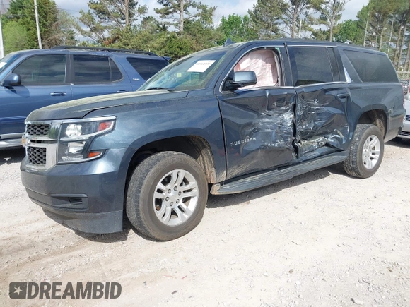 2019 Chevrolet Suburban LT with VIN 1GNSCHKC6KR135270, listed as a IAAI auction lot 41961931 with 103,428 mi miles and . Bid and sale history available at DreamBid. Image 2.