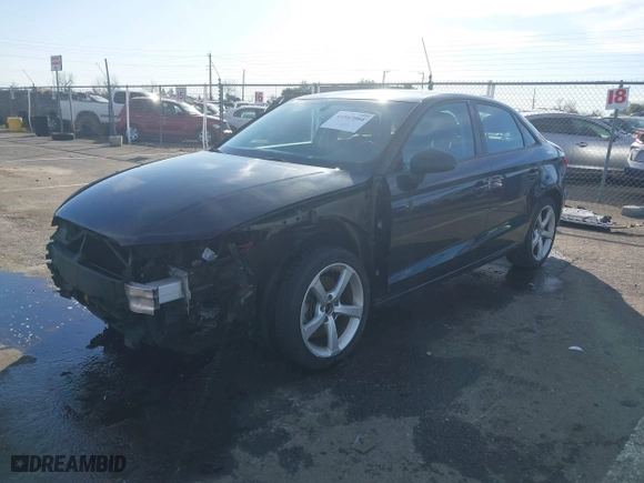 2015 Audi A3 1.8T Premium with VIN WAUACGFF8F1040956, listed as a IAAI auction lot 41547084 with 59,327 mi miles. Bid and sale history available at carsss.com. Image 18.