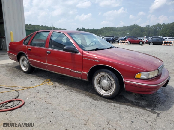 1995 Chevrolet Caprice Classic with VIN 1G1BL52W0SR107250, listed as a Copart auction lot 66745644 with 82,423 mi miles and Salvage Title. Bid and sale history available at carsss.com. Image 4.