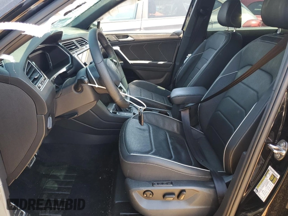 2022 Volkswagen Tiguan SEL R-Line with VIN 3VV4B7AX7NM108752, listed as a Copart auction lot 50031225 with 40,122 mi miles and Non Repairable. Bid and sale history available at carsss.com. Image 7.