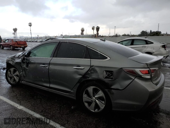 2017 Hyundai Sonata Hybrid Limited with VIN KMHE34L33HA075304, listed as a Copart auction lot 42200613 with 0 mi miles. Bid and sale history available at carsss.com. Image 2.