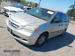 2006 Honda Odyssey LX with VIN 5FNRL38236B127129, listed as a IAAI auction lot 42041994 with 282,313 mi miles. Bid and sale history available at carsss.com. Image 17.