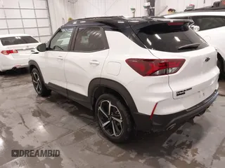 2023 Chevrolet TrailBlazer RS with VIN KL79MTSL1PB114699, listed as a IAAI auction lot 41847894 with 21,284 mi miles and . Bid and sale history available at DreamBid. Image 3.