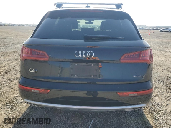 2019 Audi Q5 Premium Plus with VIN WA1BNAFY9K2121348, listed as a Copart auction lot 45600155 with 95,616 mi miles and Salvage Title. Bid and sale history available at carsss.com. Image 6.