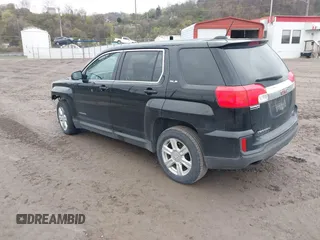 2016 GMC Terrain SLE with VIN 2GKFLSEK6G6126666, listed as a IAAI auction lot 42021817 with 101,024 mi miles. Bid and sale history available at carsss.com. Image 3.