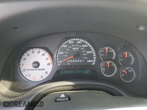 2006 Chevrolet TrailBlazer LT with VIN 1GNES13H262271797, listed as a Copart auction lot 50970815 with 197,724 mi miles and Salvage Title. Bid and sale history available at carsss.com. Image 9.
