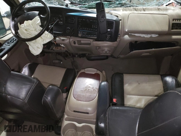2005 Ford Excursion Eddie Bauer с VIN 1FMSU45P35ED41375, выставлен на аукционе Copart как лот 72647024 с пробегом Не указан миль и Списание • Salvage title. История ставок и продаж доступна на DreamBid. Изображение 8.