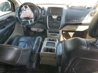 2015 Chrysler Town & Country Limited Platinum with VIN 2C4RC1GG1FR553701, listed as a Copart auction lot 48305755 with 0 mi miles and Salvage Title. Bid and sale history available at carsss.com. Image 8.