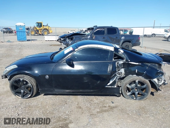 2004 Nissan 350Z Touring with VIN JN1AZ34D94M102990, listed as a IAAI auction lot 41830661 with 107,520 mi miles. Bid and sale history available at carsss.com. Image 15.
