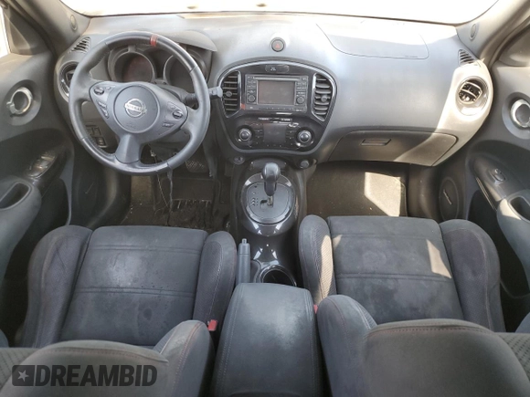 2013 Nissan Juke Nismo with VIN JN8AF5MV8DT225894, listed as a Copart auction lot 52988025 with Not provided miles and Salvage title. Bid and sale history available at DreamBid. Image 8.
