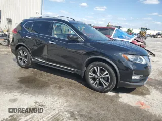 2017 Nissan Rogue SV with VIN JN8AT2MT2HW146764, listed as a Copart auction lot 51112915 with 97,500 mi miles and Non Repairable. Bid and sale history available at carsss.com. Image 4.