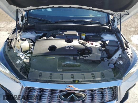 2023 Infiniti QX55 Luxe with VIN 3PCAJ5JR4PF118379, listed as a Copart auction lot 48494775 with 16,181 mi miles and Salvage title. Bid and sale history available at DreamBid. Image 12.