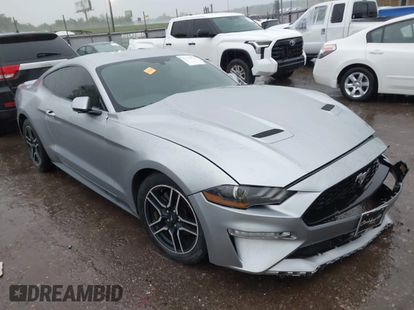 2020 Ford Mustang EcoBoost with VIN 1FA6P8TH3L5111659, listed as a IAAI auction lot 42115879 with 93,928 mi miles and . Bid and sale history available at DreamBid. Image 1.