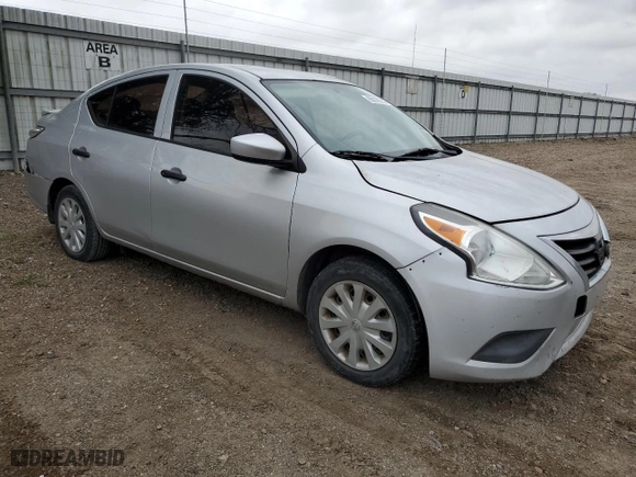 2017 Nissan Versa Sedan S with VIN 3N1CN7AP5HL823821, listed as a Copart auction lot 85079214 with NaN miles and Salvage Title. Bid and sale history available at carsss.com. Image 4.