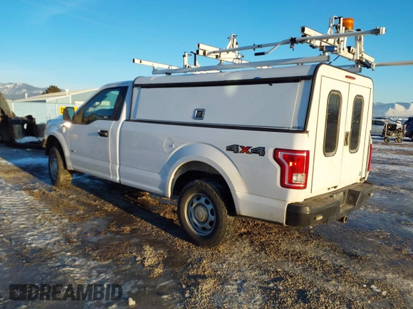 2017 Ford F-150 XL with VIN 1FTMF1EP5HKE54269, listed as a IAAI auction lot 41282914 with 92,569 mi miles and . Bid and sale history available at DreamBid. Image 3.