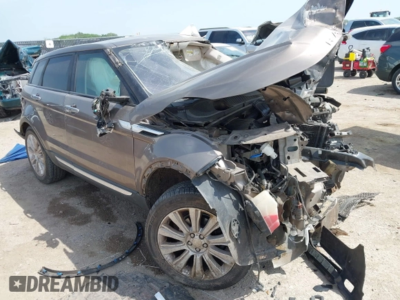 2015 Land Rover Range Rover Evoque Prestige with VIN SALVV2BG5FH001029, listed as a IAAI auction lot 42015106 with Not provided miles and . Bid and sale history available at DreamBid. Image 1.