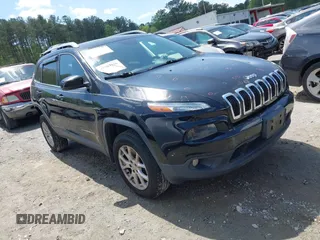 2018 Jeep Cherokee Latitude Plus with VIN 1C4PJMLX1JD539409, listed as a IAAI auction lot 41984126 with 126,091 mi miles and . Bid and sale history available at DreamBid. Image 1.