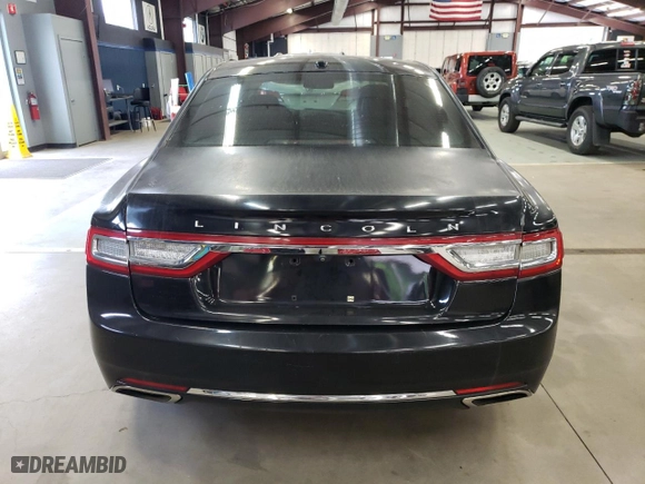 2017 Lincoln Continental Livery with VIN 1LN6L9UK7H5617763, listed as a Copart auction lot 71806174 with 222,899 mi miles and Clean Title. Bid and sale history available at carsss.com. Image 6.