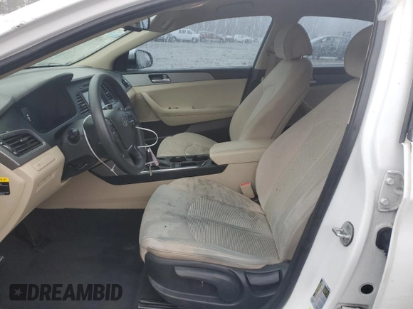 2017 Hyundai Sonata SE with VIN 5NPE24AF2HH482382, listed as a Copart auction lot 44988975 with 131,099 mi miles and Salvage Title. Bid and sale history available at DreamBid. Image 7.