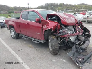 2020 Chevrolet Colorado 2WD LT with VIN 1GCHSCEA5L1159157, listed as a IAAI auction lot 41938547 with 9,993 mi miles and . Bid and sale history available at DreamBid. Image 1.