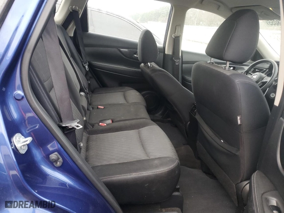 2017 Nissan Rogue SV with VIN JN8AT2MV9HW007930, listed as a Copart auction lot 48568055 with 133,862 mi miles and Salvage Title. Bid and sale history available at carsss.com. Image 11.