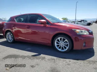 2012 Lexus CT 200h with VIN JTHKD5BH3C2084254, listed as a Copart auction lot 57202665 with 183,581 mi miles and Non repairable. Bid and sale history available at DreamBid. Image 4.