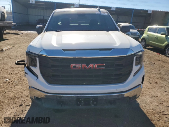 2024 GMC Sierra 1500 with VIN 3GTNUAED8RG219406, listed as a Copart auction lot 88583145 with 4,394 mi miles and Salvage Title. Bid and sale history available at DreamBid. Image 5.