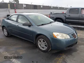 2006 Pontiac G6 6-Cyl with VIN 1G2ZG558364165111, listed as a IAAI auction lot 42386299 with 109,968 mi miles and . Bid and sale history available at DreamBid. Image 1.