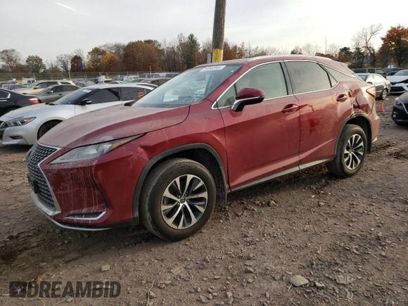 2022 Lexus RX with VIN 2T2HZMDA3NC314169, listed as a Copart auction lot 78298084 with 28,833 mi miles and Salvage Title. Bid and sale history available at carsss.com. Image 1.