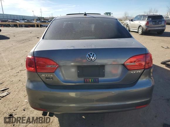 2012 Volkswagen Jetta Sedan SE w/Convenience & Sunroof PZEV with VIN 3VWBP7AJ9CM362993, listed as a Copart auction lot 87474134 with 95,376 mi miles and Salvage Title. Bid and sale history available at carsss.com. Image 6.