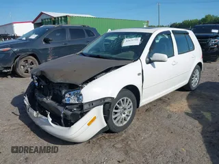 2004 Volkswagen Golf GLS z VIN 9BWGL61J644029751, wystawiony jako IAAI lot #42122791 z przebiegiem 155 058 mil mil oraz . Historia ofert i sprzedaży dostępna na DreamBid. Obrazek 2.
