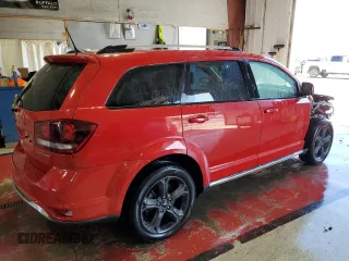 2018 Dodge Journey Crossroad z VIN 3C4PDDGG7JT504126, wystawiony jako Copart lot #55911855 z przebiegiem 107 564 mil mil oraz Szkoda całkowita • Salvage title. Historia ofert i sprzedaży dostępna na DreamBid. Obrazek 3.
