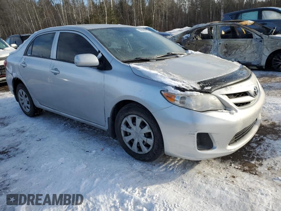 2013 Toyota Corolla L with VIN 2T1BU4EE4DC061422, listed as a Copart auction lot 88629625 with 286,641 mi miles and Salvage Title. Bid and sale history available at DreamBid. Image 4.